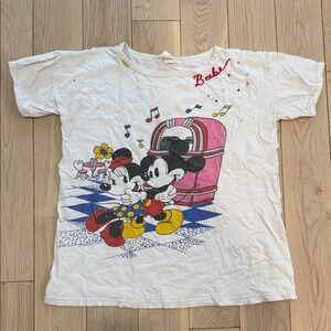 Custom upcycled vintage Disney tee shirt XL